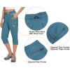imageLittle Donkey Andy Womens Quick Dry 34 Pants Capri Shorts Lightweight Hiking Travel CasualA10 Slate