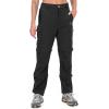 imageLittle Donkey Andy Womens Stretch Convertible Pants Zip Off Quick Dry Hiking PantsBlack