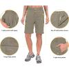 imageLittle Donkey Andy Womens Stretch Convertible Pants Zip Off Quick Dry Hiking PantsPale Khaki