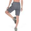 imageLittle Donkey Andy Womens Ultra Stretch Quick Dry Lightweight Bermuda Shorts Drawstring Zipper Pocket Hiking Travel WorkoutA02 Gray