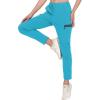 imageLittle Donkey Andy Womens UltraStretch Quick Dry Lightweight Ankle Pants Drawstring Active Travel HikingA13 Blue Atoll