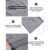 imageLittle Donkey Andy Womens UltraStretch Quick Dry Lightweight Ankle Pants Drawstring Active Travel HikingA2 Gray