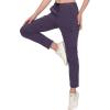 imageLittle Donkey Andy Womens UltraStretch Quick Dry Lightweight Ankle Pants Drawstring Active Travel HikingA5 Dark Purple