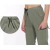 imageLittle Donkey Andy Womens UltraStretch Quick Dry Lightweight Ankle Pants Drawstring Active Travel HikingA6 Sage