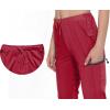 imageLittle Donkey Andy Womens UltraStretch Quick Dry Lightweight Ankle Pants Drawstring Active Travel HikingA9 Red