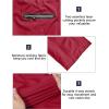imageLittle Donkey Andy Womens UltraStretch Quick Dry Lightweight Ankle Pants Drawstring Active Travel HikingA9 Red