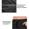 imageLittle Donkey Andy Womens UltraStretch Quick Dry Lightweight Ankle Pants Drawstring Active Travel HikingB1 Black Capri Pants