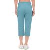 imageLittle Donkey Andy Womens UltraStretch Quick Dry Lightweight Ankle Pants Drawstring Active Travel HikingB10 Milky Blue Capri Pants