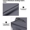 imageLittle Donkey Andy Womens UltraStretch Quick Dry Lightweight Ankle Pants Drawstring Active Travel HikingB2 Gray Capri Pants
