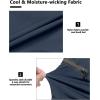 imageLittle Donkey Andy Womens UltraStretch Quick Dry Lightweight Ankle Pants Drawstring Active Travel HikingB3 Navy Blue Capri Pants