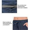 imageLittle Donkey Andy Womens UltraStretch Quick Dry Lightweight Ankle Pants Drawstring Active Travel HikingB3 Navy Blue Capri Pants