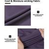 imageLittle Donkey Andy Womens UltraStretch Quick Dry Lightweight Ankle Pants Drawstring Active Travel HikingB4 Dark Purple Capri Pants