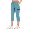 B10. Milky Blue (Capri Pants)