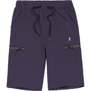 imageLittle Donkey Andy Womens Ultra Stretch Quick Dry Lightweight Bermuda Shorts Drawstring Zipper Pocket Hiking Travel WorkoutA13 Dark Purple