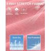 imageLittle Donkey Andy Womens Bermuda Quick Dry Lightweight Stretch Shorts Golf Hiking TravelA Rose Red Heather
