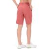 imageLittle Donkey Andy Womens Bermuda Quick Dry Lightweight Stretch Shorts Golf Hiking TravelA Spiced Coral Heather