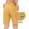 imageLittle Donkey Andy Womens Bermuda Quick Dry Lightweight Stretch Shorts Golf Hiking TravelA Turmeric Heather
