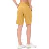 imageLittle Donkey Andy Womens Bermuda Quick Dry Lightweight Stretch Shorts Golf Hiking TravelA Turmeric Heather
