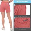 imageLittle Donkey Andy Womens Bermuda Quick Dry Lightweight Stretch Shorts Golf Hiking TravelB Watermelon Heather