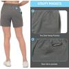 imageLittle Donkey Andy Womens Bermuda Quick Dry Lightweight Stretch Shorts Golf Hiking TravelCarbon Heather
