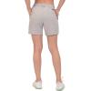 imageLittle Donkey Andy Womens Bermuda Quick Dry Lightweight Stretch Shorts Golf Hiking TravelLight Gray Heather