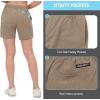 imageLittle Donkey Andy Womens Bermuda Quick Dry Lightweight Stretch Shorts Golf Hiking TravelOtter Heather