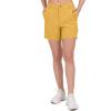 imageLittle Donkey Andy Womens Bermuda Quick Dry Lightweight Stretch Shorts Golf Hiking TravelTurmeric Heather