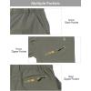 imageLittle Donkey Andy Womens Hiking Pants Lightweight Convertible ZipOff Pants Quick Dry UPF 50Pants Silver Sage