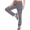 imageLittle Donkey Andy Womens Hiking Pants Lightweight Convertible ZipOff Pants Quick Dry UPF 50Pants Steel Gray