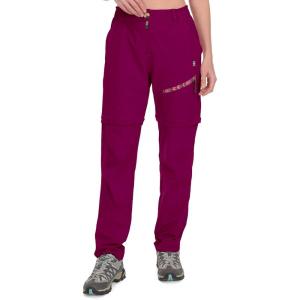 imageLittle Donkey Andy Womens Hiking Pants Lightweight Convertible ZipOff Pants Quick Dry UPF 50Pants Boysenberry