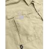 imageLittle Donkey Andy Mens UPF 50 UV Protection Shirt Short Sleeve Fishing Shirt Breathable and Fast DryBeige