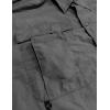 imageLittle Donkey Andy Mens UPF 50 UV Protection Shirt Short Sleeve Fishing Shirt Breathable and Fast DryGray