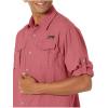 imageLittle Donkey Andy Mens UPF 50 UV Protection Shirt Short Sleeve Fishing Shirt Breathable and Fast DryWatermelon