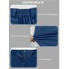imageLittle Donkey Andy Womens 10 Inches Quick Dry Hiking Cargo Shorts Lightweight Bermuda Golf Shorts Outdoor TravelDeep Blue