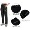 imageLittle Donkey Andy Womens Lightweight Quick Dry Cargo Hiking Pants UPF 50 Stretch Travel Casual TrousersA01 Black