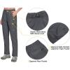 imageLittle Donkey Andy Womens Lightweight Quick Dry Cargo Hiking Pants UPF 50 Stretch Travel Casual TrousersA02 Gray