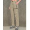 imageLittle Donkey Andy Womens Lightweight Quick Dry Cargo Hiking Pants UPF 50 Stretch Travel Casual TrousersA04 Khaki