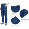 imageLittle Donkey Andy Womens Lightweight Quick Dry Cargo Hiking Pants UPF 50 Stretch Travel Casual TrousersA10 Deep Blue