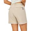 imageLittle Donkey Andy Womens Quick Dry Lightweight Stretch Shorts Outdoor Short Active Hiking GolfC Khaki