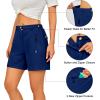 imageLittle Donkey Andy Womens Quick Dry Lightweight Stretch Shorts Outdoor Short Active Hiking GolfC Navy Blue