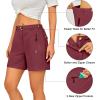 imageLittle Donkey Andy Womens Quick Dry Lightweight Stretch Shorts Outdoor Short Active Hiking GolfC Red