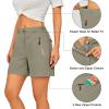 imageLittle Donkey Andy Womens Quick Dry Lightweight Stretch Shorts Outdoor Short Active Hiking GolfC Silver Sage