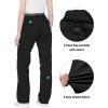 imageLittle Donkey Andy Womens Stretch Convertible Pants ZipOff Quick Dry Hiking PantsUpgrade Black