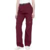 imageLittle Donkey Andy Womens Stretch Convertible Pants ZipOff Quick Dry Hiking PantsUpgrade Dark Red