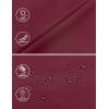 imageLittle Donkey Andy Womens Stretch Convertible Pants ZipOff Quick Dry Hiking PantsUpgrade Dark Red