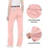 imageLittle Donkey Andy Womens Stretch Convertible Pants ZipOff Quick Dry Hiking PantsUpgrade Pink
