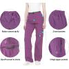 imageLittle Donkey Andy Womens Stretch Convertible Pants ZipOff Quick Dry Hiking PantsUpgrade Purple