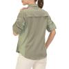 imageLittle Donkey Andy Womens Stretch Quick Dry UPF50 Long Sleeve Shirt for Hiking Travel CampingA Sagepanels