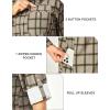 imageLittle Donkey Andy Womens Stretch Quick Dry UPF50 Long Sleeve Shirt for Hiking Travel CampingSage Plaid
