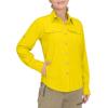 imageLittle Donkey Andy Womens Stretch Quick Dry UPF50 Long Sleeve Shirt for Hiking Travel CampingUpgraded Cyber Yellow
